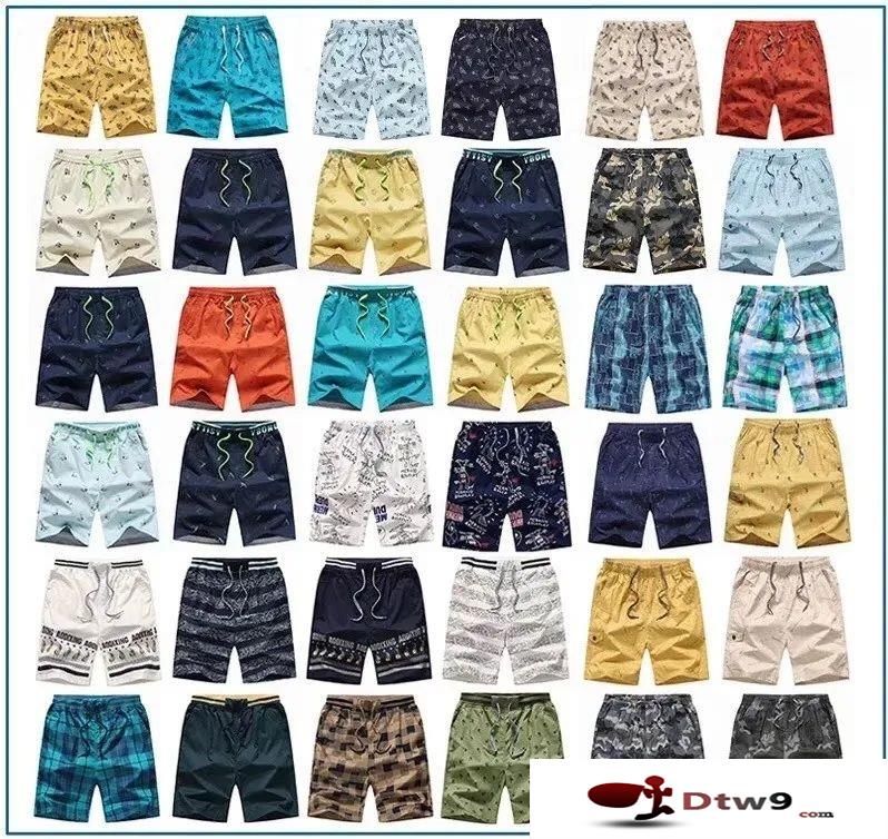 沙滩裤货源批发，夏季地摊热卖产品，五分裤_七分裤。
